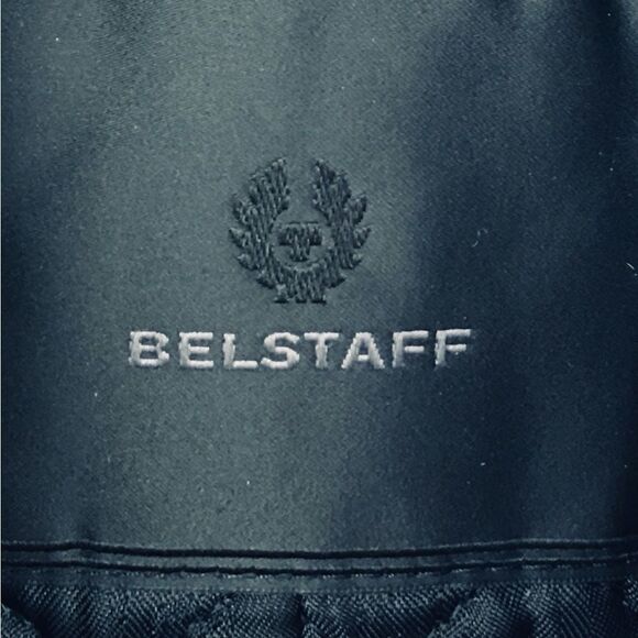 Belstaff Dallington Double Breast Cropped Pea Coat Cashmere/Wool Blend Black S - Picture 10 of 16